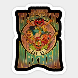 Vintage Dr.Teeth's Electric Myhem Sticker